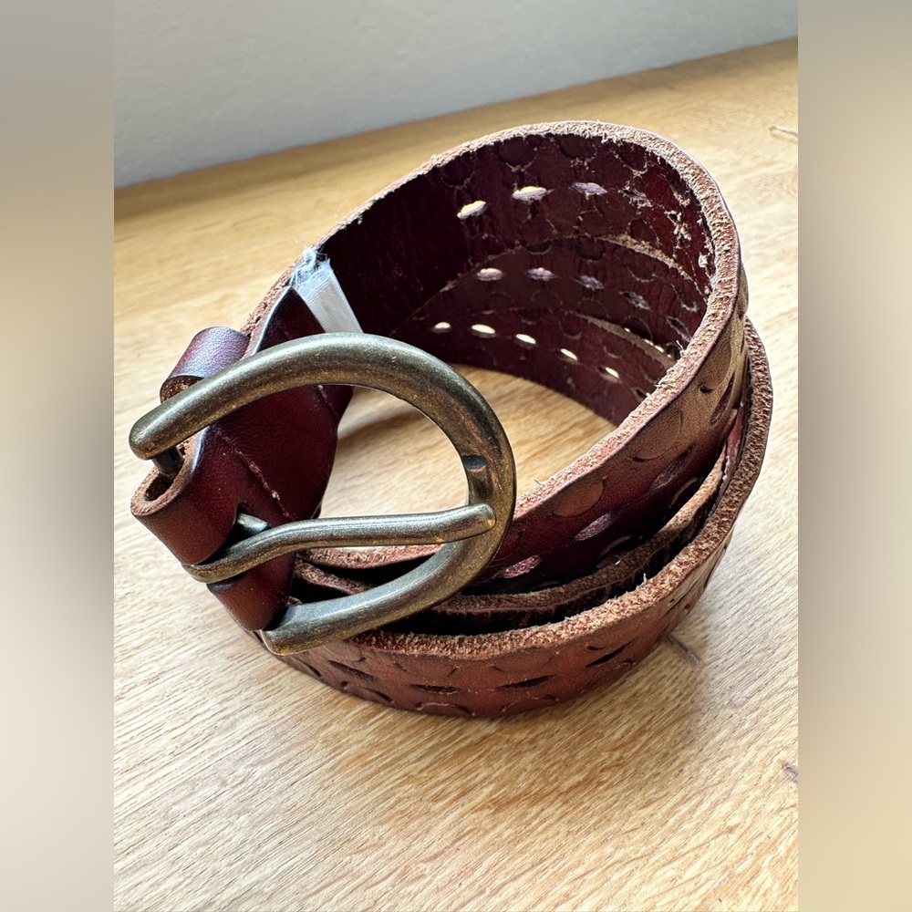 🥰 Anthropologie | Leather Belt Size L